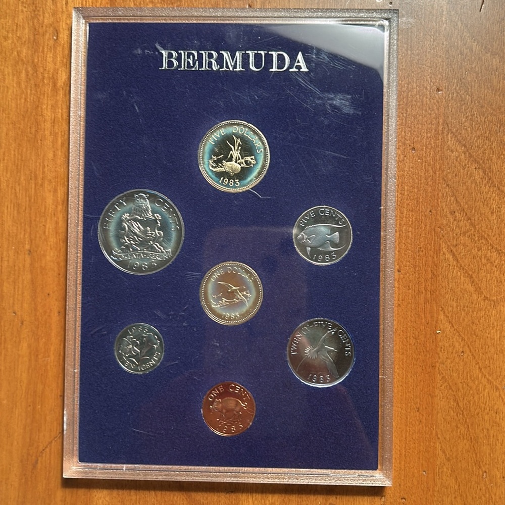 Bermuda coin set 1983